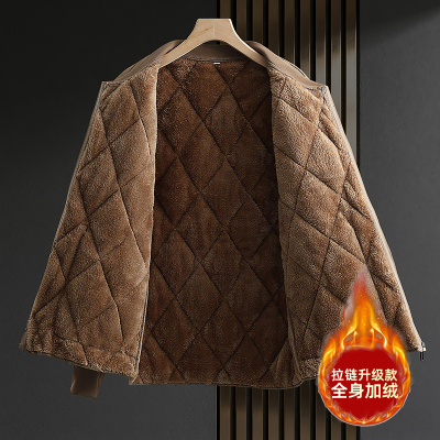 冬季新款加绒加厚内胆棉衣