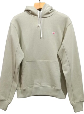 New Balance 男款连帽长袖套头印花设计卫衣 MT21540-TCO