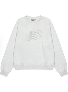 New Balance 女 套头宽松潮流美式卫衣5CC39752-OA
