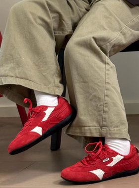 女款潮酷德训复古百搭低帮赛车鞋 K0FY5MM18CA-585