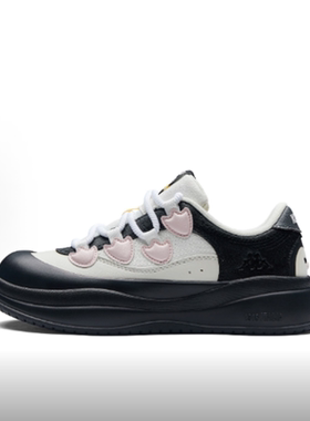 女款时尚百搭 撞色设计增高低帮板鞋 K0F65CC07CA-990