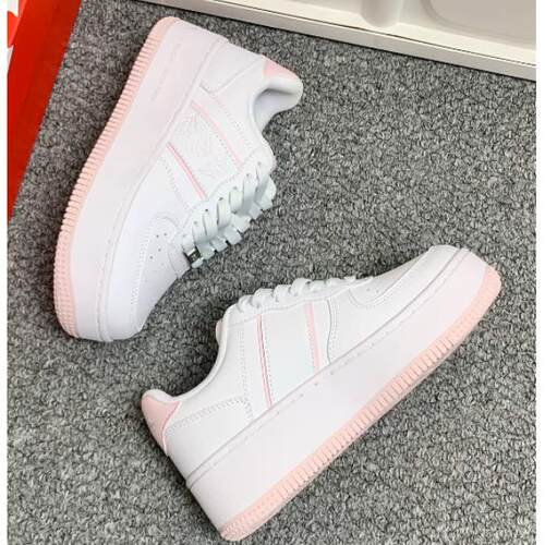 女子 果冻百搭 厚底小白鞋板鞋 K0G25CC42CZ-012A