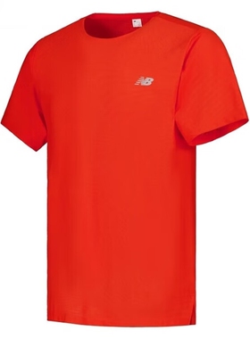 NEW BALANCE Jacquard T-Shirt 男T恤运动短袖上衣 MT41281-NEF