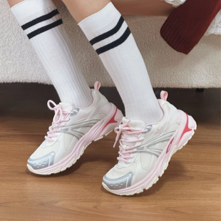 女款 百搭舒适跑步鞋 K0F25MC10CJ 0106 厚底网面老爹鞋