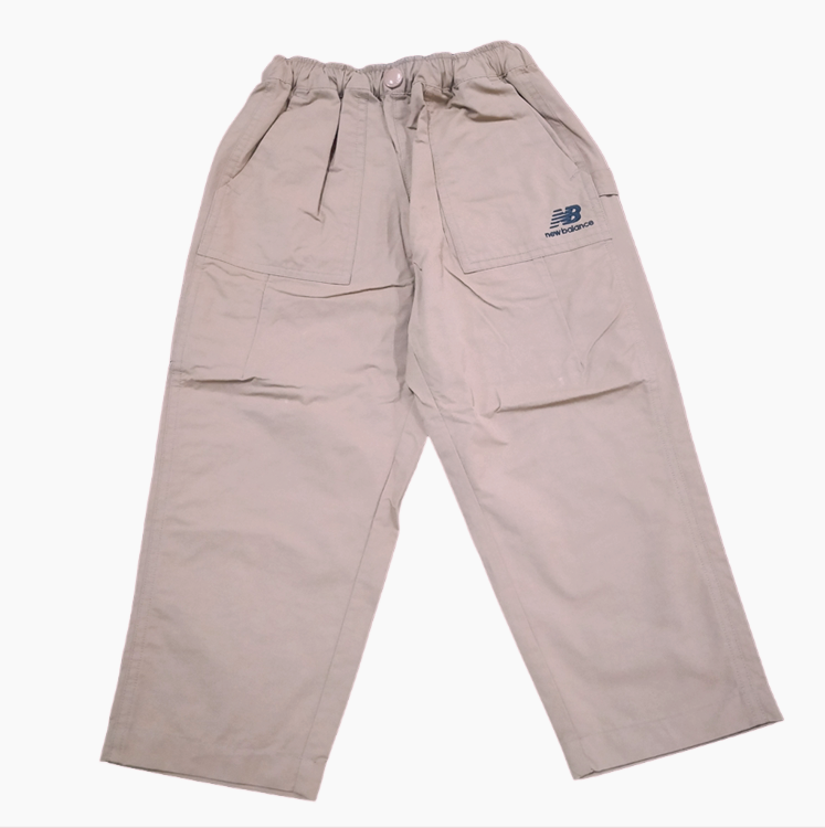 New Balance 儿童运动休闲梭织长裤 7TC22013-BEI