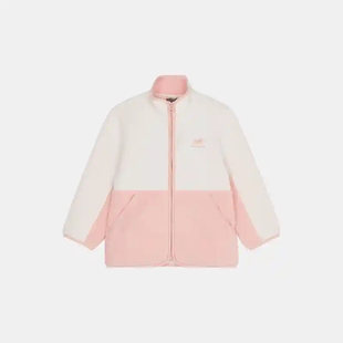 New Balance nb童装男女儿童秋冬加绒保暖夹克外套4DC4S033-IV