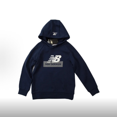 New Balance中小童休闲连帽套头卫衣 深蓝色 7CB4S053-NV
