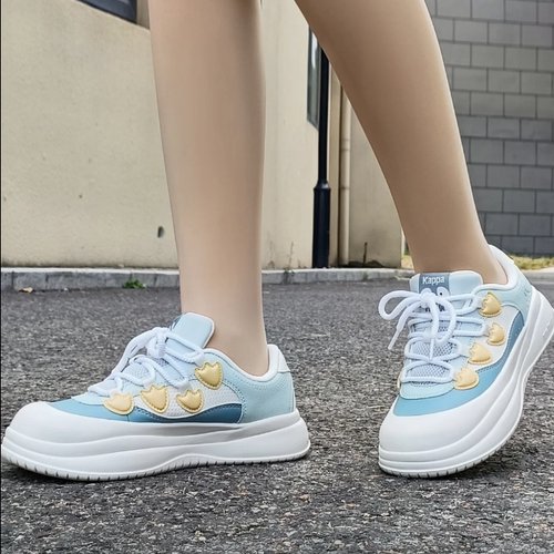 女款时尚百搭增高低帮板鞋 K0F65CC07CA-8012