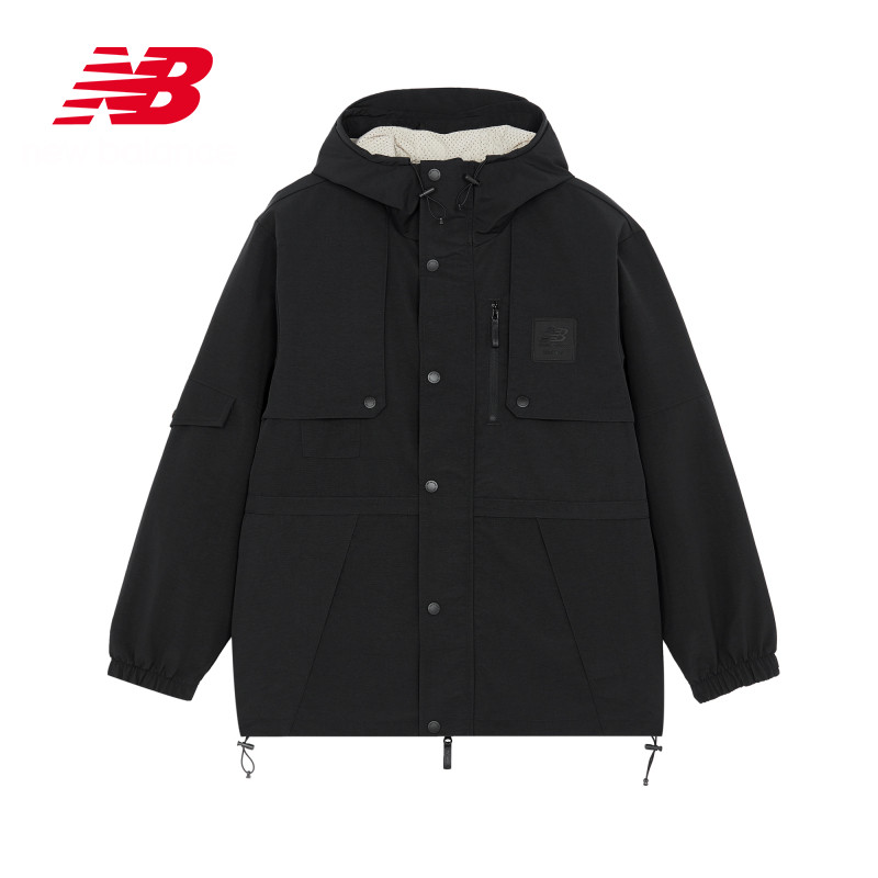 New Balance男款休闲舒适潮流外套两件套AMJ13391-BK