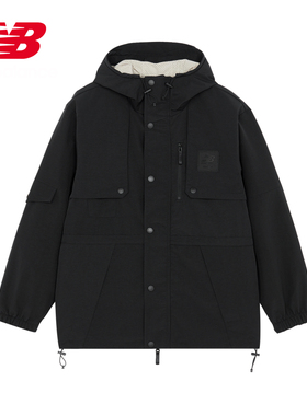 New Balance男款休闲舒适潮流外套两件套AMJ13391-BK