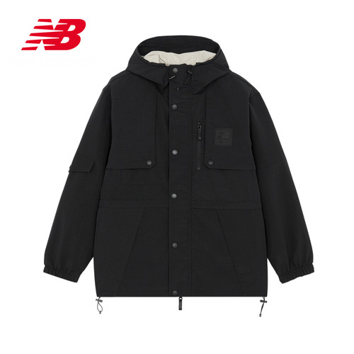 New Balance男款休闲舒适潮流外套两件套AMJ13391-BK