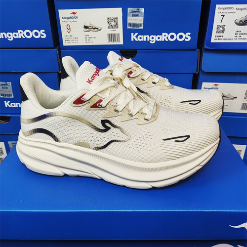 KangaROOS/袋鼠 男女 减震透气 运动休闲跑步鞋 KO244FT0203-012