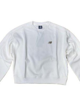 New Balance 圆领卫衣女款休闲运动长袖套头衫 AWT41321-CIC