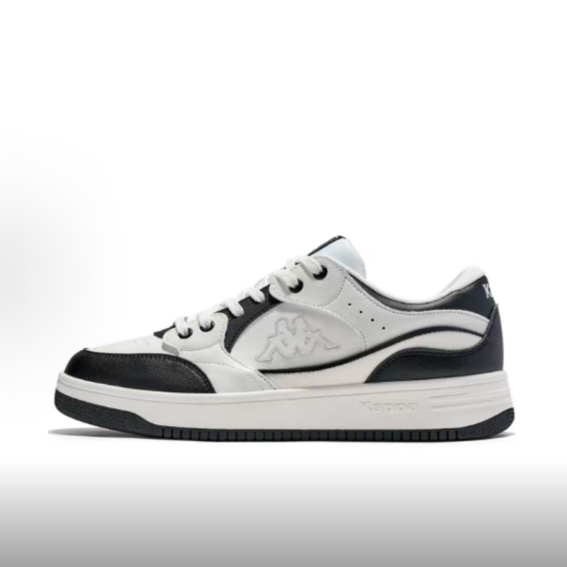 Kappa 男女同款经典时尚舒适休闲防滑耐磨低帮板鞋K0EZ5CC17-990