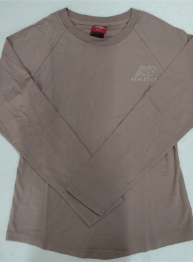 New Balance 女子运动休闲长袖T恤AWT83537-CMM