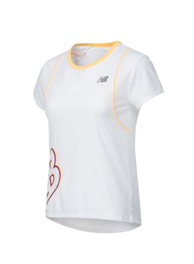 New Balance女子运动速干透气短袖T恤WT21244-WT