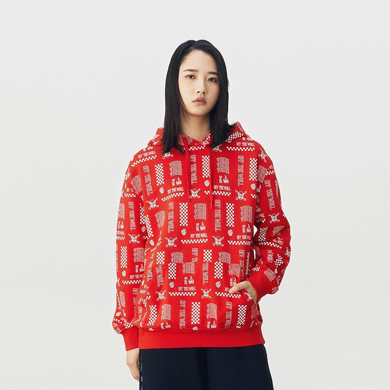 正品 vans万斯樱桃草莓骷髅头女子连帽运动卫衣 vn0a4utvzg9 巴掌