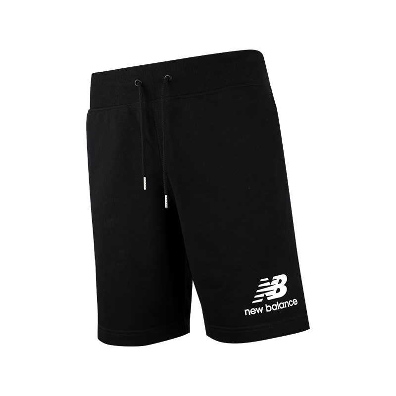New Balance_NB 男款 针织短裤运动健身休闲裤 AMS91584-BK