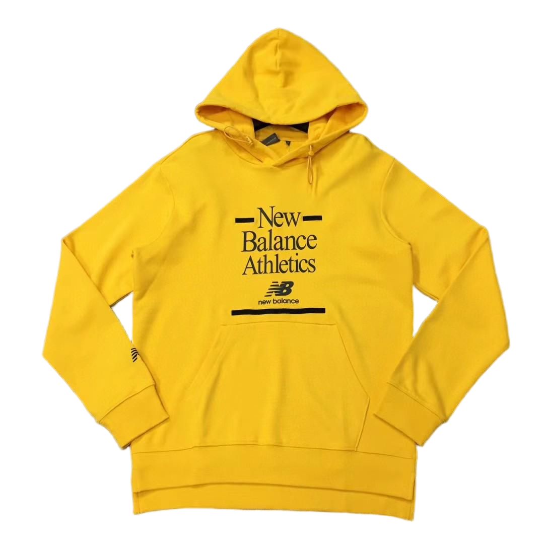 NEW BALANCE春秋款时尚印花字母连帽卫衣男NC933041-MUS