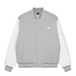 AMJ33332 New 男款 撞色拼接棒球服单排扣棉服 TAG Balance