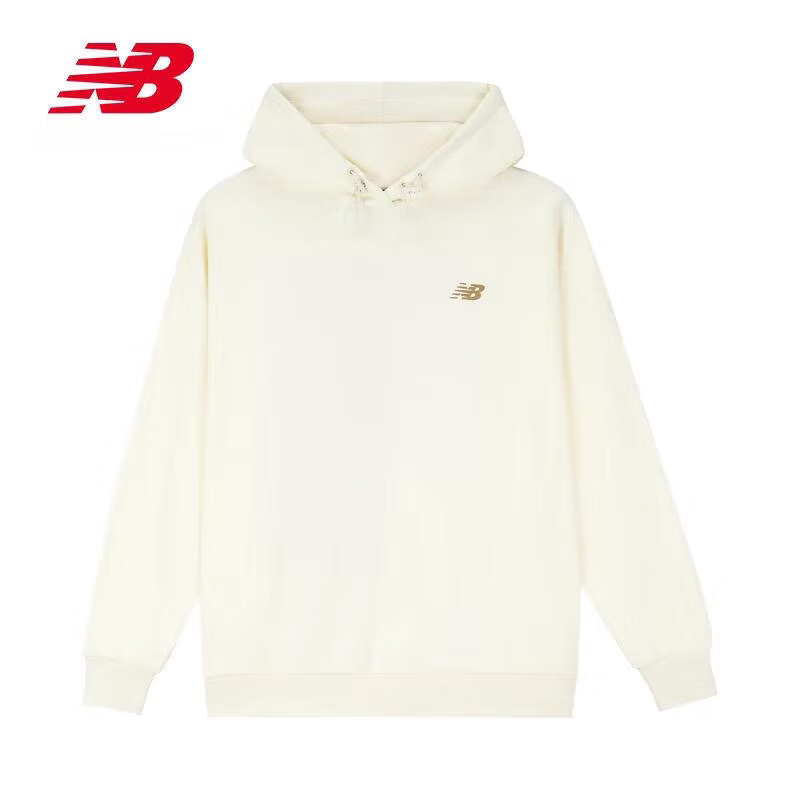New Balance 女款运动休闲舒适连帽套头卫衣AWT33328-CIC