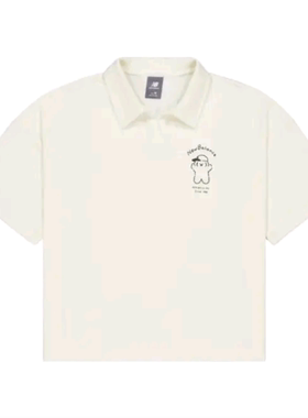 New Balance NB24夏联名系列女POLO短袖T恤NFE27052-IV