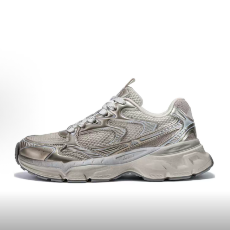 Kappa卡帕男女复古跑鞋舒适脏脏鞋老爹鞋 K0EY5MC14CJ-610A