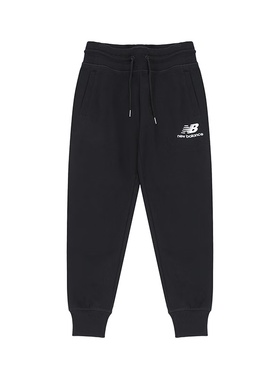 NEW BALANCE 女款休闲裤束脚舒适长裤  AWP03530-BK