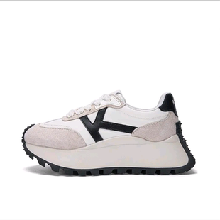 女子防滑耐磨轻便厚底运动休闲鞋 027 K0E25MC48J