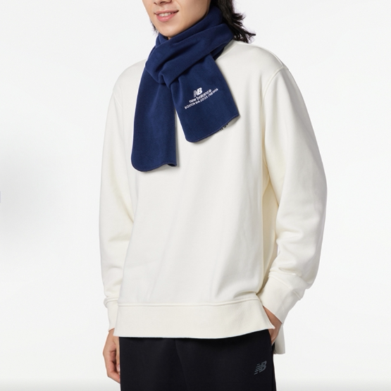 New Balance 男印花棉质针织圆领套头卫衣AMT33343-CIC