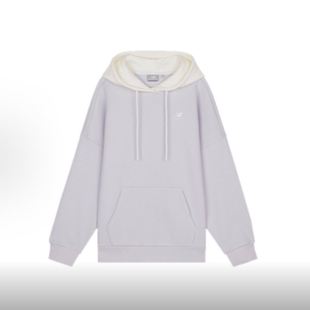 New Balance 女款 美式卫衣撞色连帽休闲套头衫NCA3S512-DV