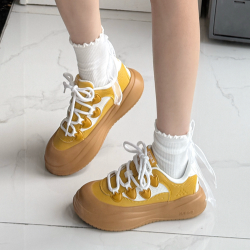 女款百搭通勤可爱萌趣撞色低帮板鞋 K0F65CC07CA-2182