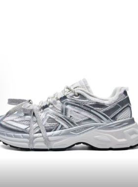 女款简约百搭经典流苏设计低帮老爹鞋K0FW5MC15CJ-171