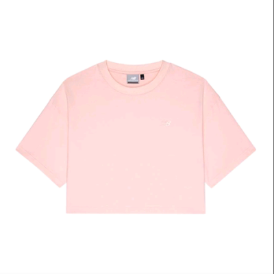 New Balance x nice rice联名2023SS女短款短袖T恤5ED27102-PK