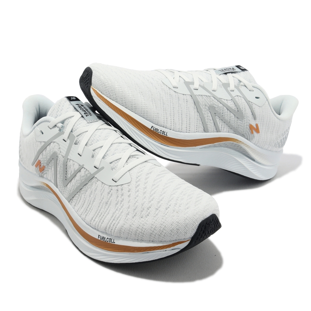【正品】New Balance NB Fuelcell Propel V4 白色男子休闲跑步鞋
