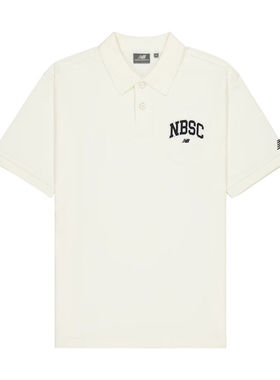 NEW BALANCE NB翻领T恤夏季男款潮流POLO短袖 NFE22011-IV