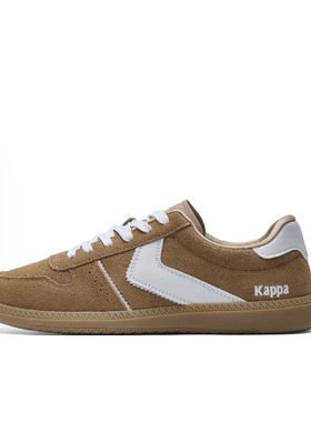 男女复古翻毛皮薄底防滑耐磨板鞋K0EX5CC66CJ-6421