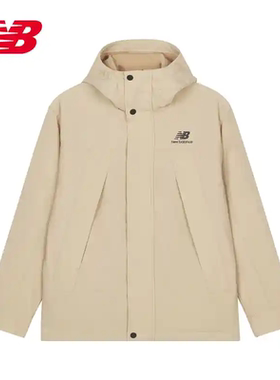 NEW BALANCENB秋冬男子防风保暖梭织工装夹克外套AMJ23357-INC
