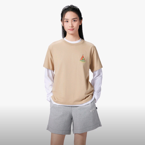 【微瑕】New Balance 女款潮流休闲运动卡通短袖AWT41333-INC