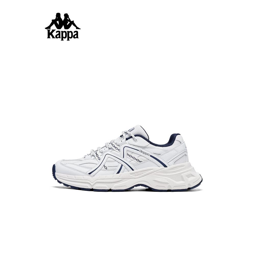 卡帕Kappa背靠背女鞋老爹鞋厚底透气运动鞋K0EZ5MC28CJ-012B