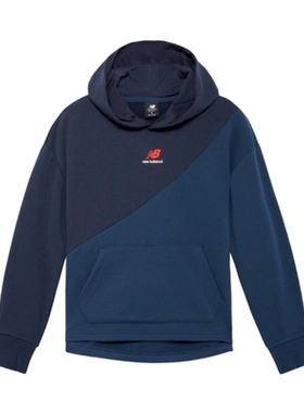 New Balance FW22连帽套头卫衣 女款WT23559-NGO