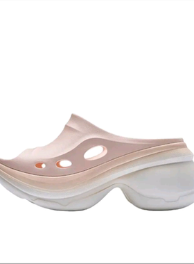 女子甜甜圈厚底软底沙滩鞋拖鞋K0F25LT09CJ-5020