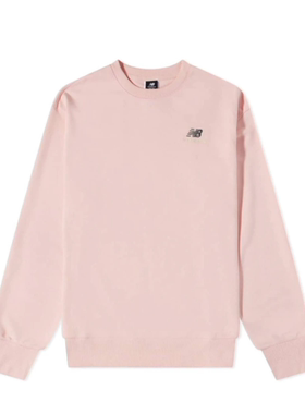 NEW BALANCE男女款潮流简约纯色休闲舒适运动卫衣UT21501-PIE