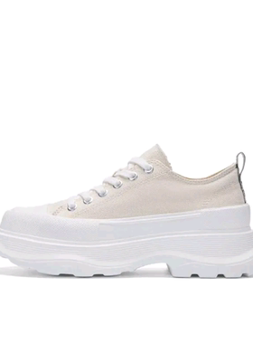 女子可可托海厚底时尚帆布鞋K0E25CC17CJ-024