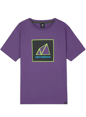 New Balance 基础印花圆领休闲短袖T恤男款AMT11585-SG6