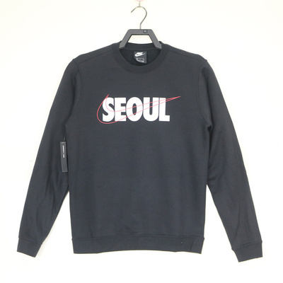 耐克男子秋冬加绒运动卫衣