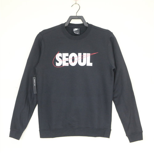 耐克男子秋冬加绒运动卫衣