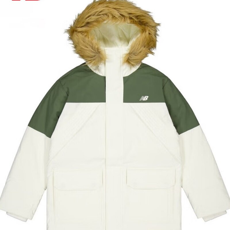 NEW BALANCE男冬季鸭绒运动休闲保暖抓绒内里羽绒服 AMJ34323-CIC