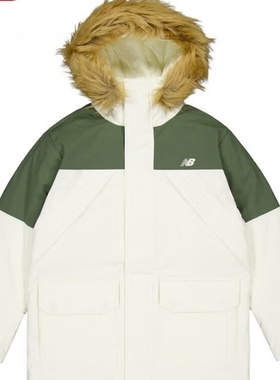 NEW BALANCE男冬季鸭绒运动休闲保暖抓绒内里羽绒服 AMJ34323-CIC