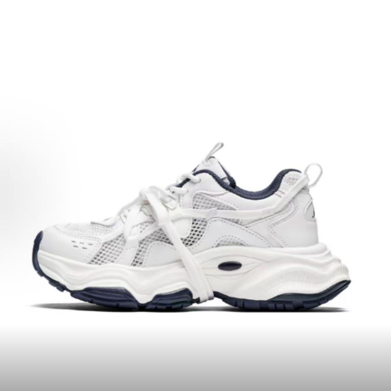 Kappa 女款大网透气舒适厚底增高低帮老爹鞋 K0E45MC46CJ-012A